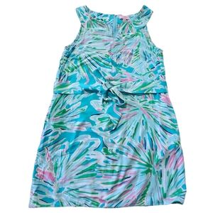Lilly Pulitzer Blue Guiluana Sleeveless Dress. Sz. 10